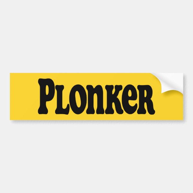 Plonker Bildekal (Framsidan)