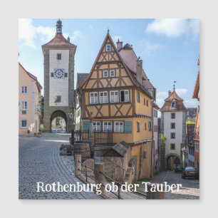 Plönlein i Rothenburg ob der Tauber, Tyskland