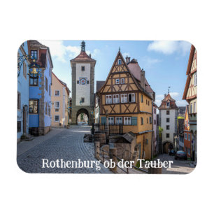 Plönlein i Rothenburg ob der Tauber, Tyskland Magnet