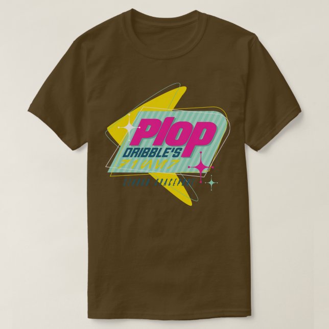Plop Dribbles T Shirt (Design framsida)
