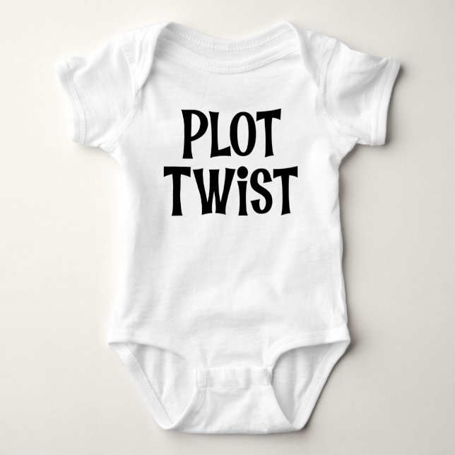 Plot Twist Literary T Shirt (Framsida)