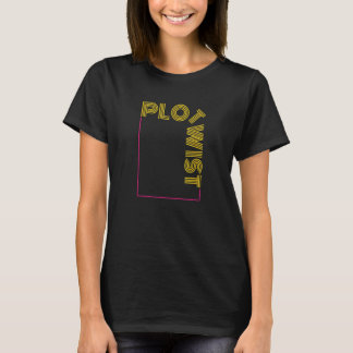 Plot Twist Readers Läser Bok Bok Plot T Shirt
