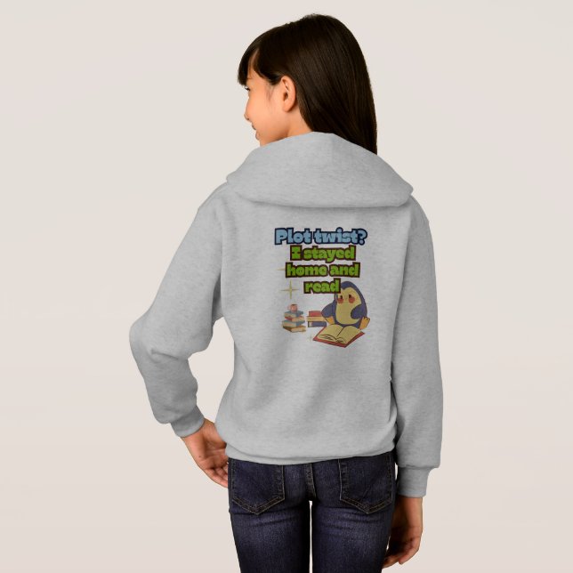 Plot Twist-tröja med pingvinsestetik för bokälskar T Shirt (Hel baksida)