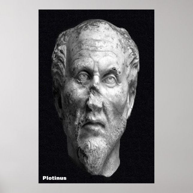 Plotinus / Grekisk filosopher / Poster (Framsidan)