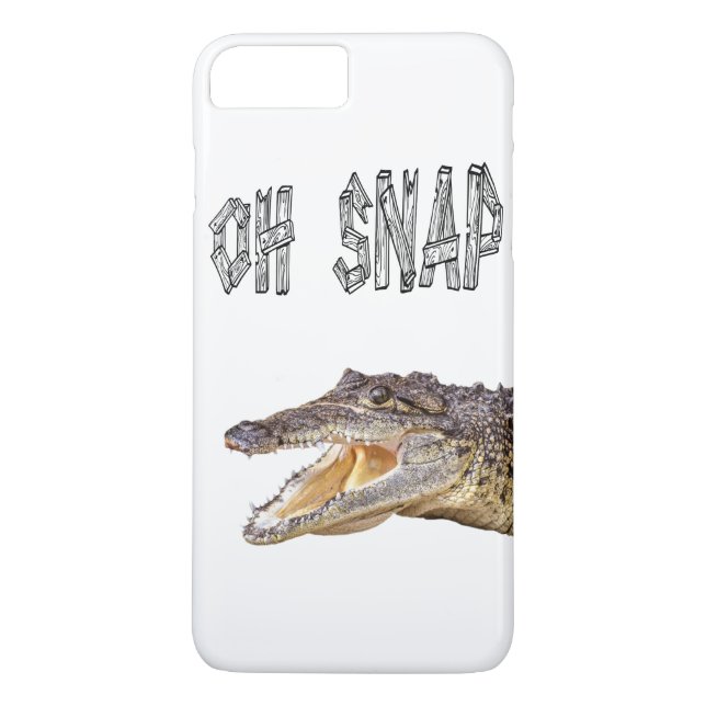 PLÖTSLIG OH - ilsken alligator Case-Mate iPhone Skal (Baksida)