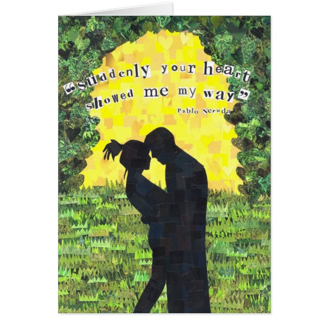 plötsligt hälsningskort (Framsidan)