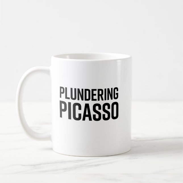 Plötsligt Picasso Mugg (Vänster)