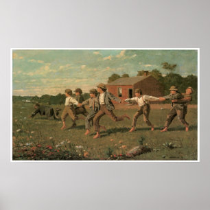 Plötsligt piska, Winslow 1872 Homer Poster