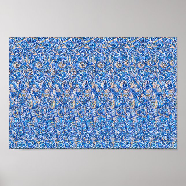 Plötsligt uppdelad - Gömt 3D-utskrift Poster (Framsidan)