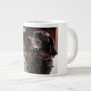 plott hound brindle jumbo mugg