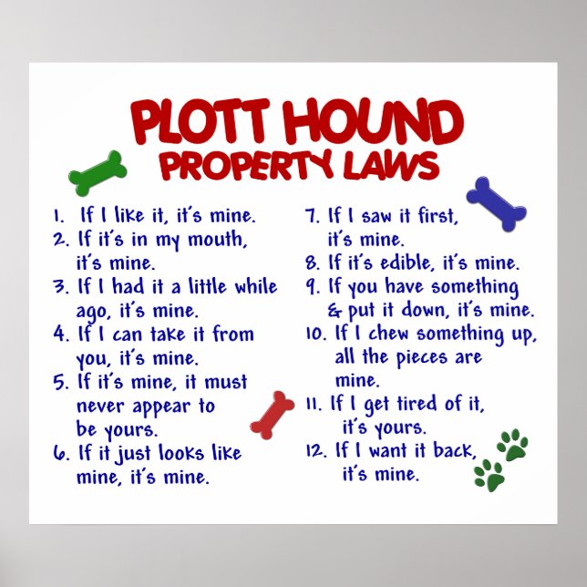 PLOTT HOUND PL2 POSTER (Framsidan)