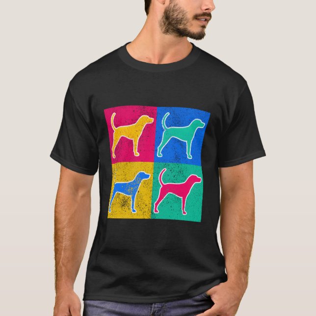 Plott Hound T Shirt (Framsida)