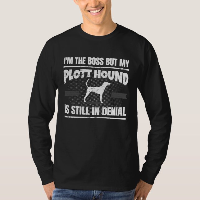Plott Hound T Shirt (Framsida)