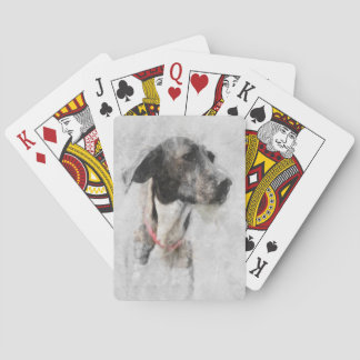 Plott Hound-uppspelningskort Casinokort