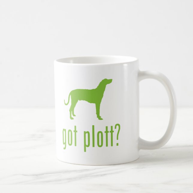 Plott hund kaffemugg (Höger)