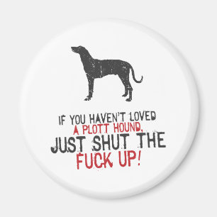 Plott hund magnet