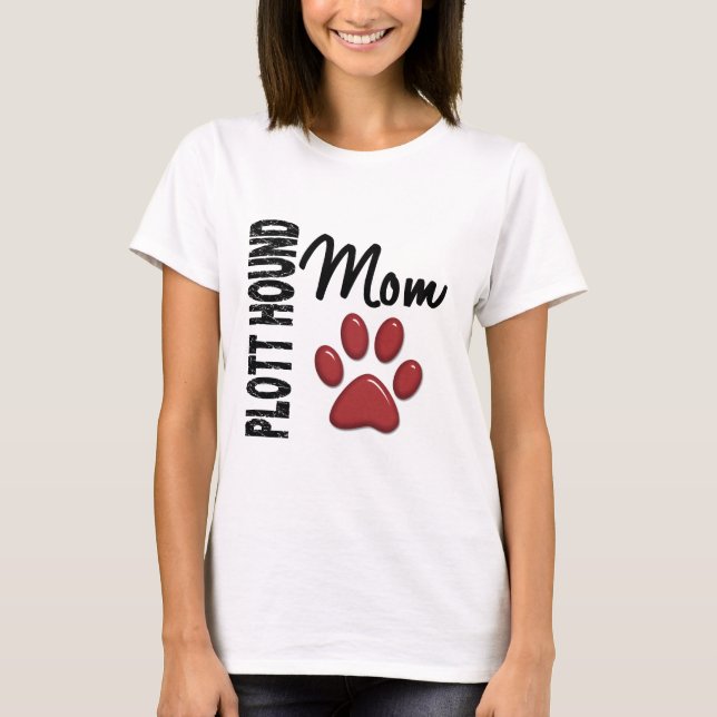 Plott hundmamma 2 tee shirt (Framsida)