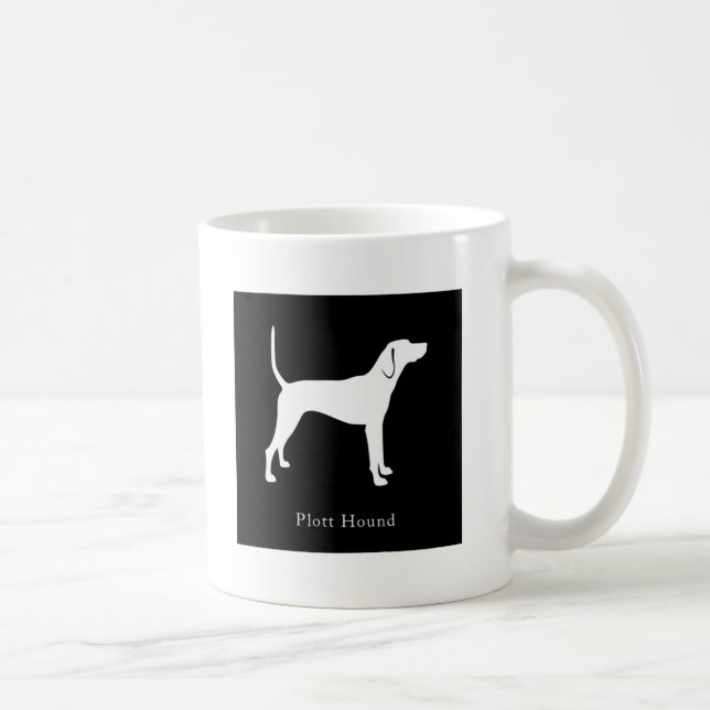 Plott hundmugg (svarten) kaffemugg (Höger)