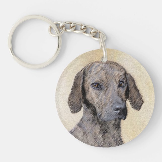 Plott-målning - Cute Original Hund Art (Framsidan)