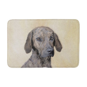 Plott-målning - Cute Original Hund Art Badrumsmatta