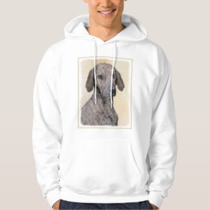 Plott-målning - Cute Original Hund Art Hoodie