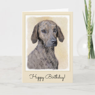 Plott-målning - Cute Original Hund Art Kort