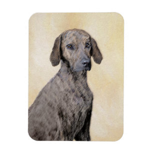 Plott-målning - Cute Original Hund Art Magnet