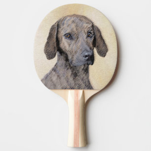 Plott-målning - Cute Original Hund Art Pingisracket