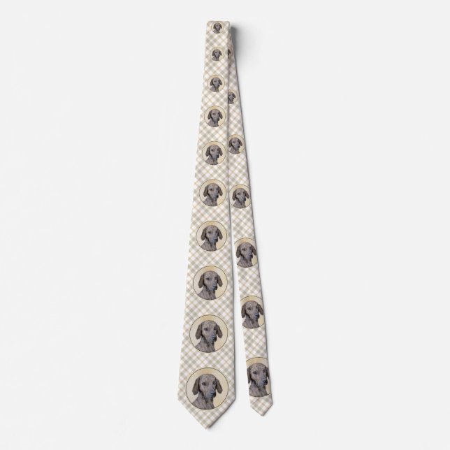 Plott-målning - Cute Original Hund Art Slips (Framsida)