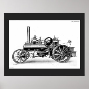 Ploughmans dragkraftmotor poster