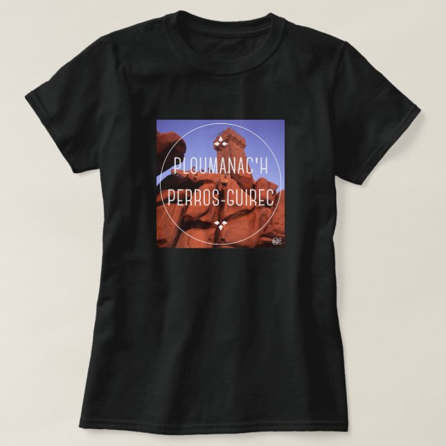 Ploumanac'h Perros-Guirec NF Tee Shirt (Design framsida)