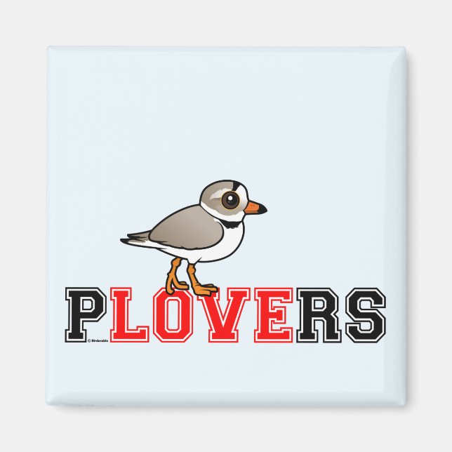 Plovers Kärlek Magnet (Framsidan)