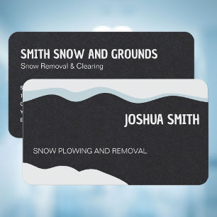 Plowing and Removal snö Visitkort