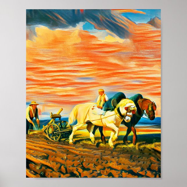 Plowing Poster (Framsidan)