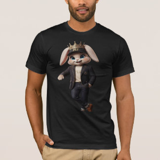 PLP NOVA V Söt Warrior Kanin Grafisk T-Shirt