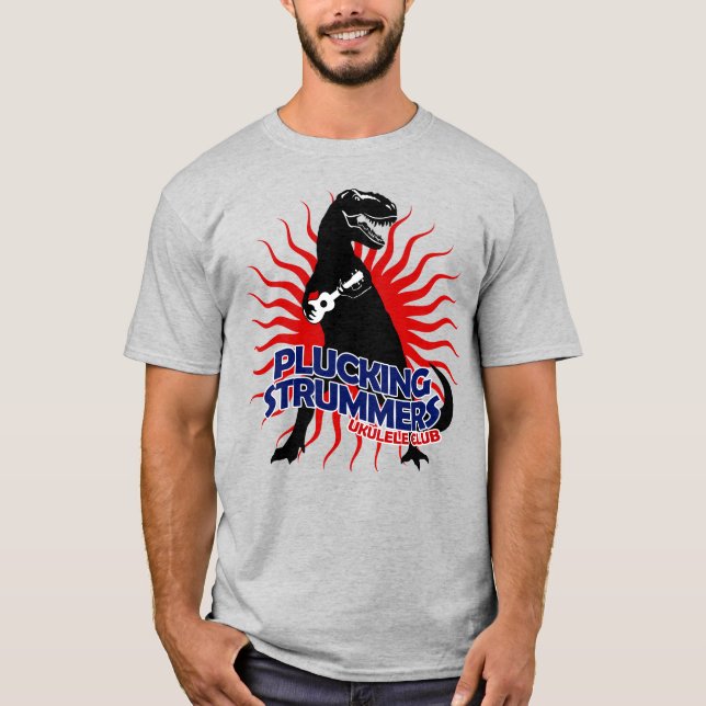 PLUCKING STRUMERS DINO T-SHIRT (Framsida)