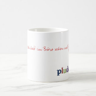 pluddel-tasse-büro kaffemugg