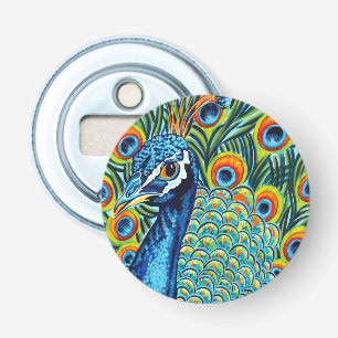 Pluerad Peacock I Flasköppnare