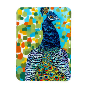 Pluerad Peacock II Magnet
