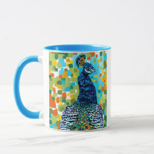 Pluerad Peacock II Mugg