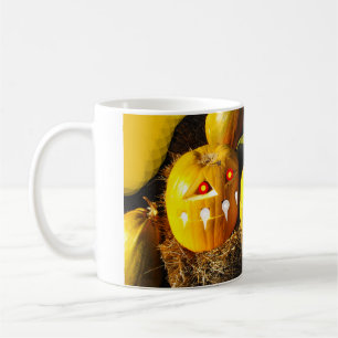 Pluft av pumpkonst kaffemugg