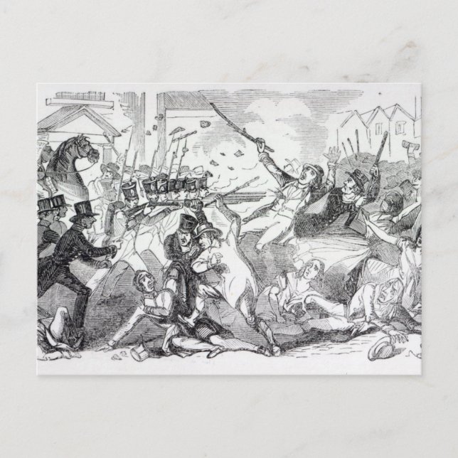 Plug Plot Riot i Preston Vykort (Framsida)