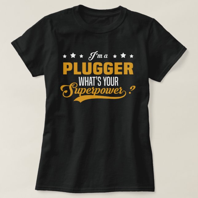 Plugger T Shirt (Design framsida)