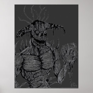 Plugghästmonster Poster