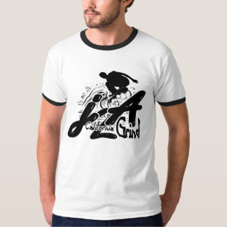 plugghästutslagsplats för j2A Kalifornien Tee Shirt