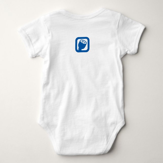 PlugShare för baby Tee (Baksida)