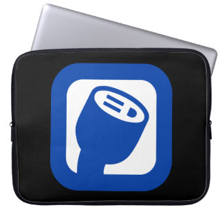 PlugShare logotyplaptop sleeve