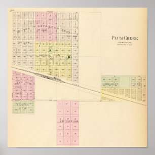 Plum Bäck, Nebraska Poster