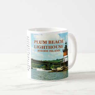 Plum Beach fyr, Rhode island Mugg