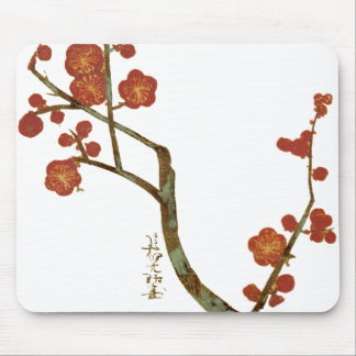 Plum-Blommar, Ogata Korin Japansk finkonst Musmatta
